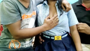 Two boys fuck college girl | Hindi Clear Voice