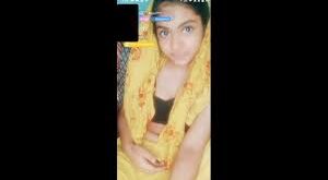 Bangladeshi Girl Flashes Her Boobs and Puts Her Nightie Up to Show Wet Pussy on Chamet