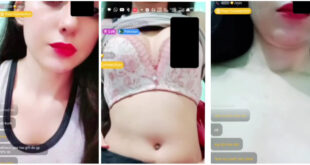 Chamet Girl Stripping Full Nude Showing Her Boobs and Ass