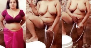 Desi Bengali Bhabhi Divya Mitra Strips Nude Showing Off Her Huge Boobs and Perfect Ass