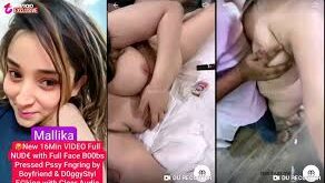 Insta Model Mallika Fully Nude on Tango Live Fucking with Boyfriend