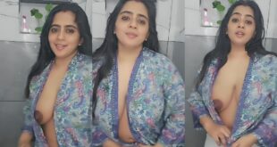 Nila Nambiar Hot Shower Live Show