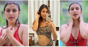 Priyanka Prateek Insta Live Nip Slip Teasing Her Boobs on Camera