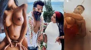 Raunchy Couple Fucking in Shower with Creampie and Pussy Dripping with Cum